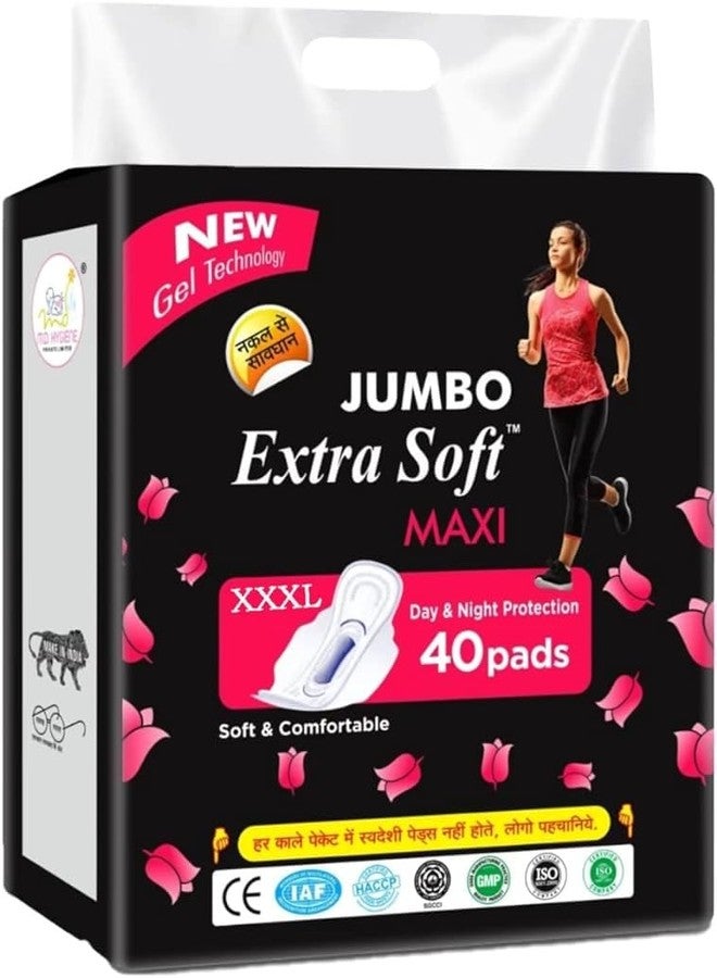 Extra Care Ultra Soft Sanitary Pads for women- XXL Size (40+ 10 Extra Counts) - Image 1
